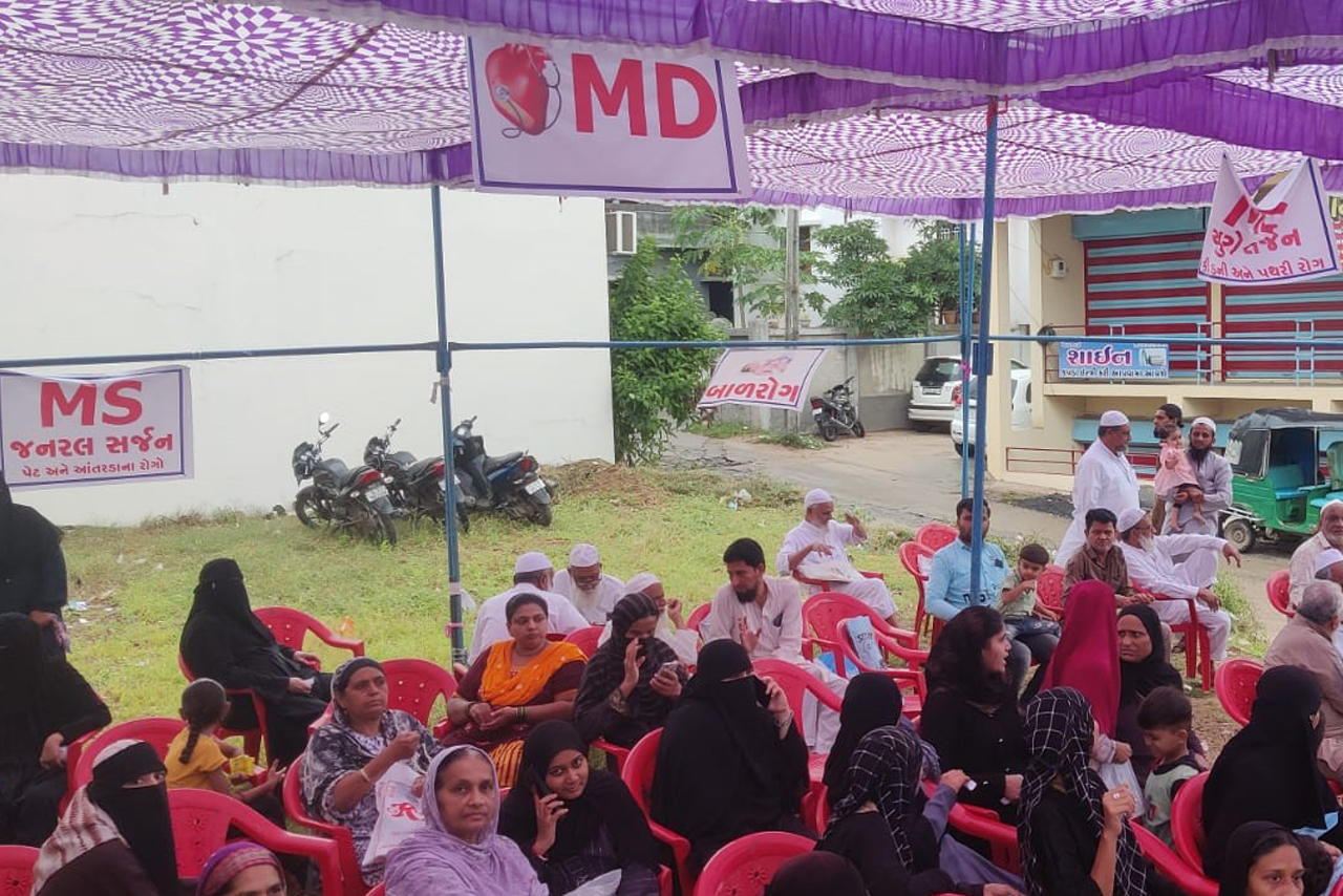 Ekta Education & Charitable Trust | Godhra, Gujarat| ફ્રી હેલ્થ ચેક અપ કૅમ્પ